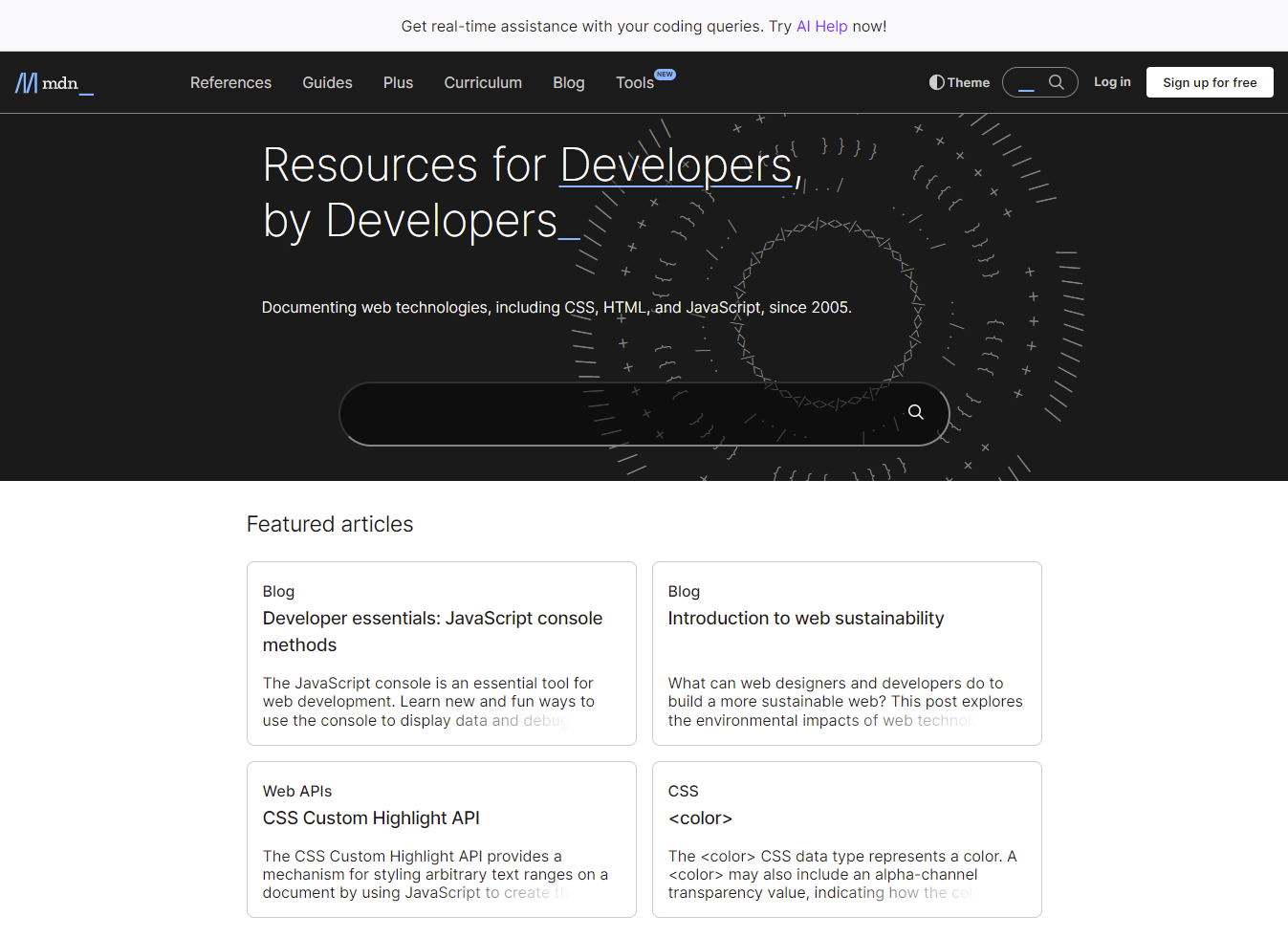 Developer Mozilla (MDN Web Docs)